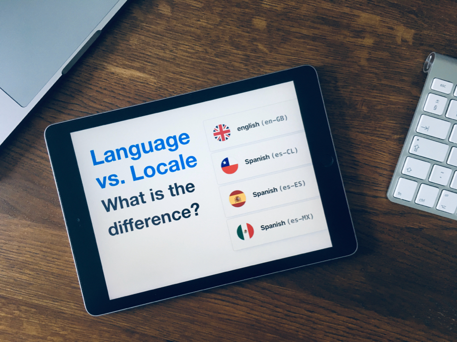 Language vs Locale: What's the difference?