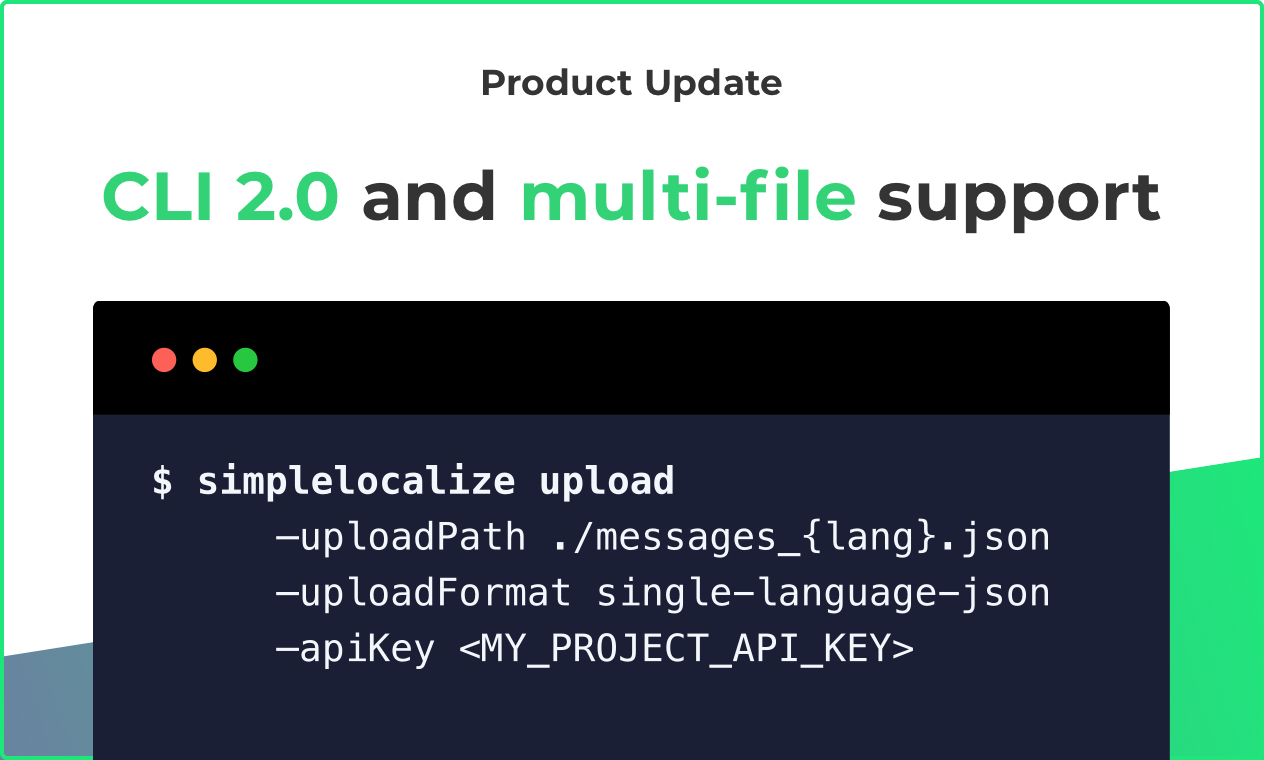 CLI 2.0 with multi-file support