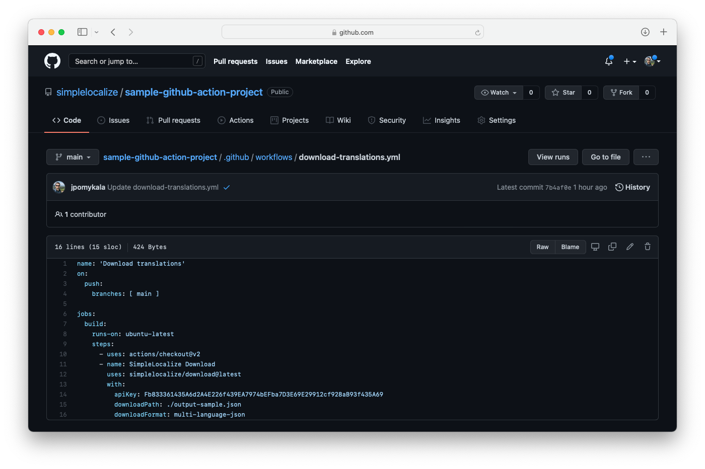 GitHub Actions Is Available SimpleLocalize