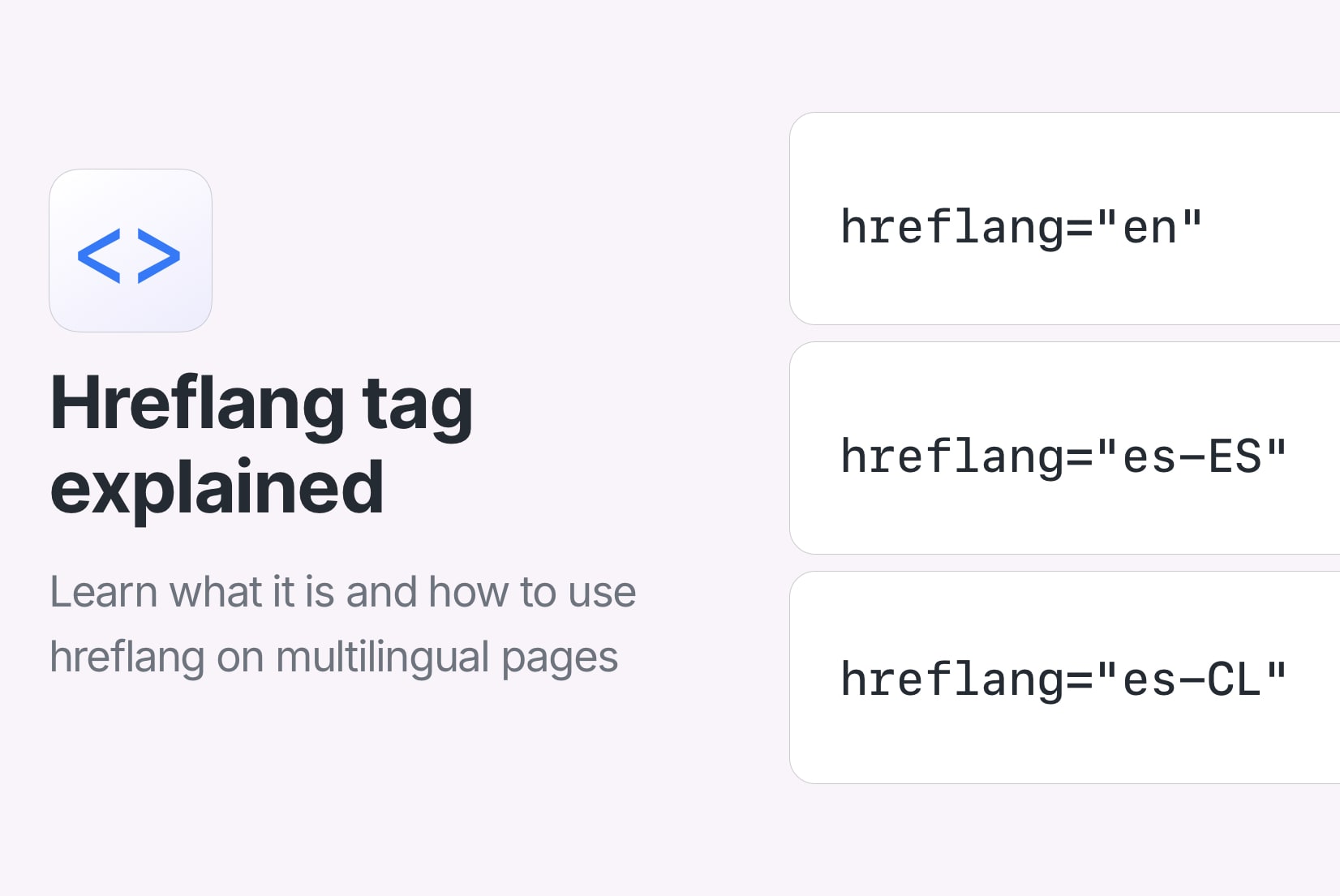 What is 'hreflang' and how to use it