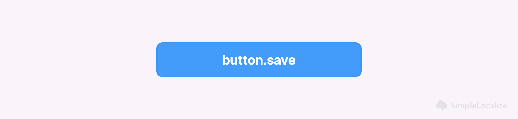 Button translation key example
