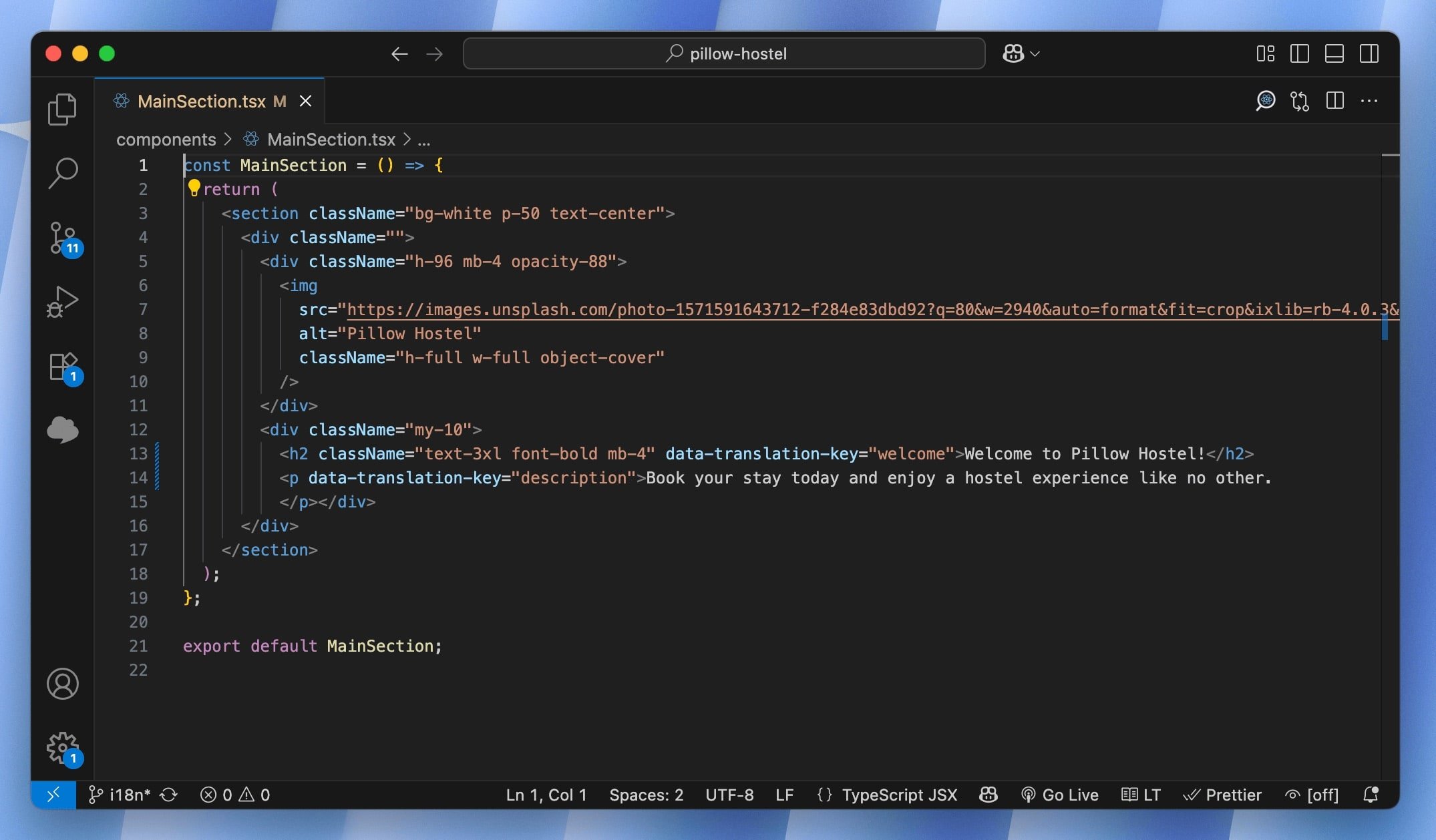 Configuration of data-translation-key for in-context editor