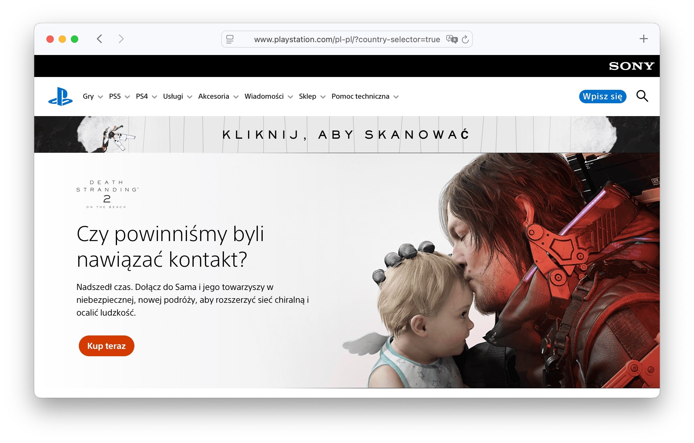 Incorrectly translated button example