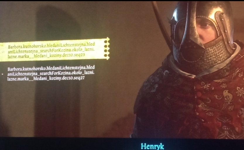 Missing translation in Kingdom Come Deliverance