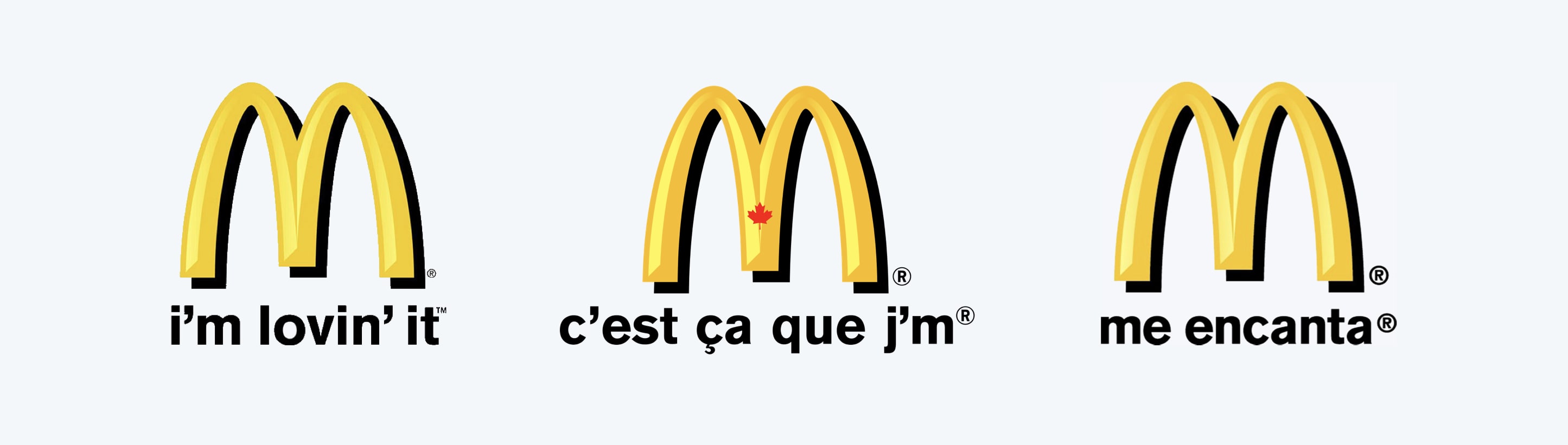 McDonald's tagline in different languages