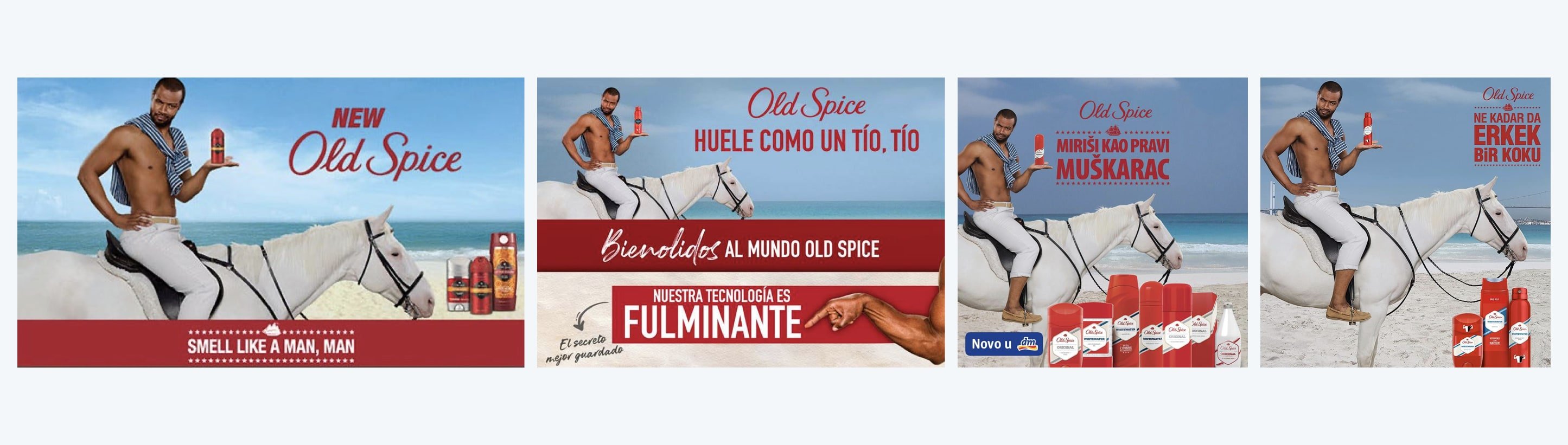 Old Spice transcreation example