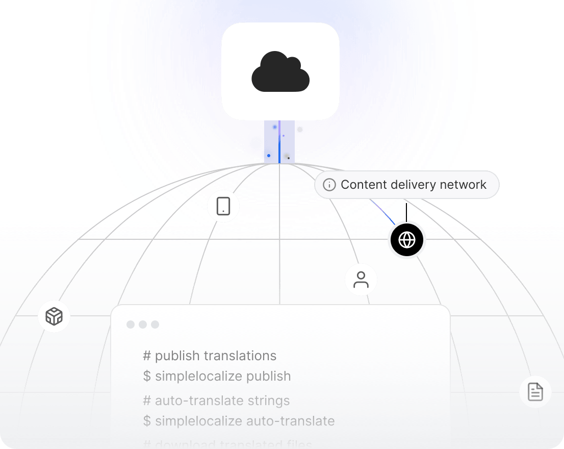 Translation hosting in SimpleLocalize